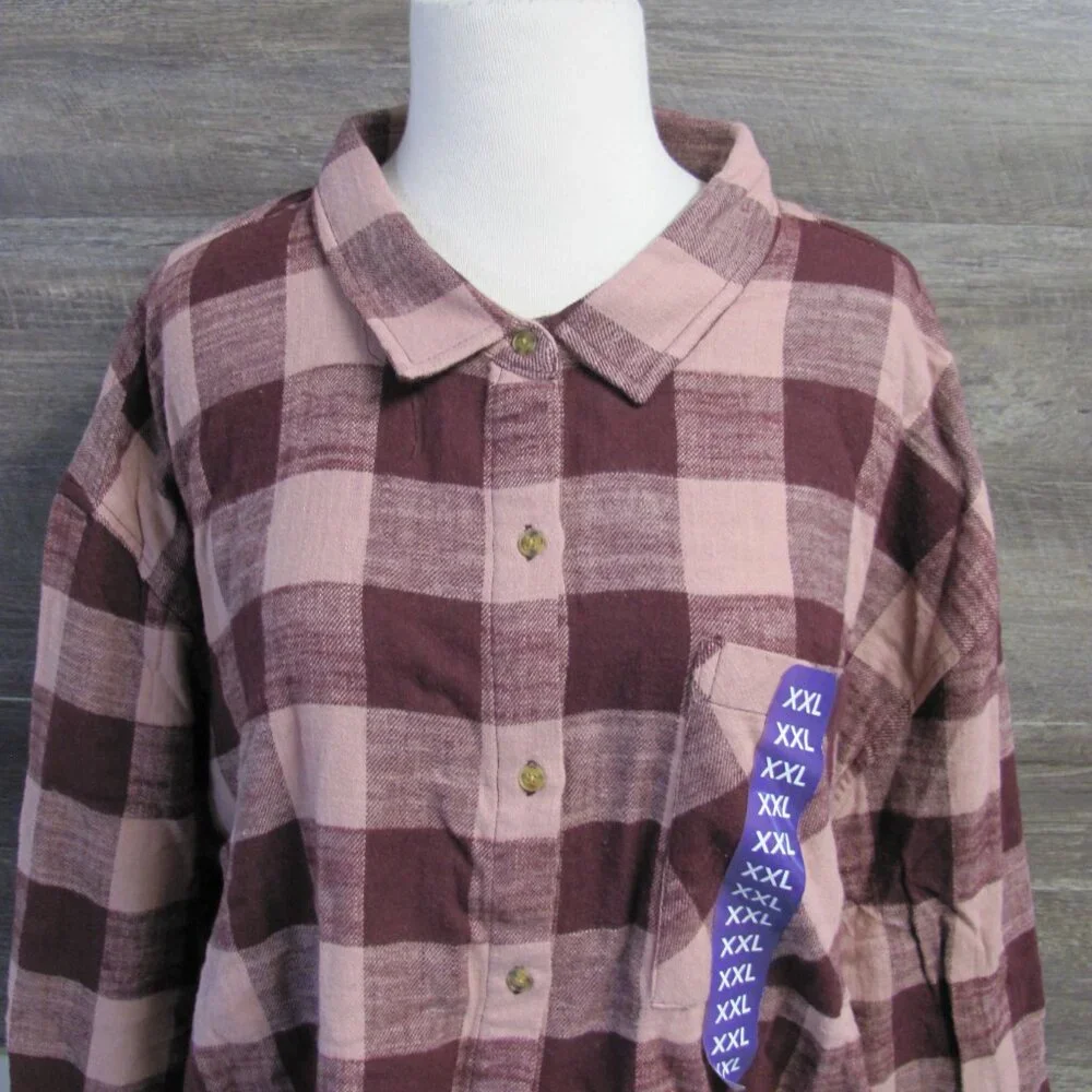 SCOTCH & SODA AMSTERDAM LADIES FLANNEL SHIRT/SHACKET NWT - Picture 3 of 8